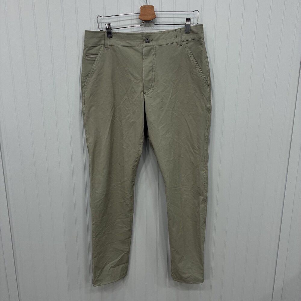 Kuhl Men's W34 x L32 Tan  Resistor Chino Stretch Casual Travel Outdoor Hiking